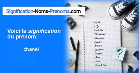 prénom chanel|Prénom Chanel (fille) : signification, origine, sainte, avis.